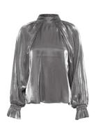 Karen By Simonsen Kbsacha Lotta Blouse Silver