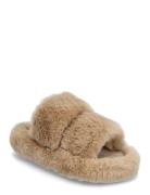 Name It Nkfnus Faux Fur Slipper Beige