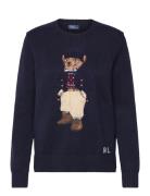 Polo Ralph Lauren Polo Bear Crewneck Sweater Marinblå