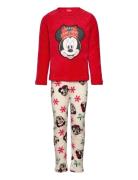 Minnie Mouse Pyjama Röd