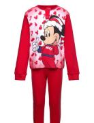 Mickey Mouse Pyjama Röd