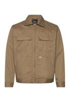 Mads Nørgaard Kansas Mn Twill Jacket Khaki Green