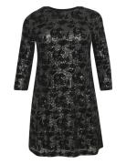 Kaffe Curve Kcbrit Sequin Dress Svart