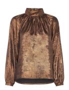 Soaked In Luxury Slelvie Ronya Blouse Guld