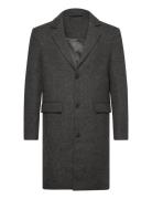 Selected Homme Slhjamie Coat Jkt Grå