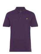 Lyle & Scott Plain Polo Shirt Lila