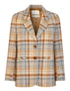 Newhouse Laura Tweed Blazer Beige