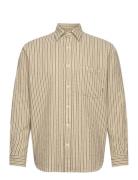 Woodbird Wbyuzo Knitted Shirt Beige