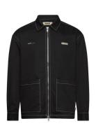 Woodbird Wbtuck Zip Shirt Svart