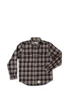 Fat Moose Adrian Cotton Check Shirt Multi/patterned