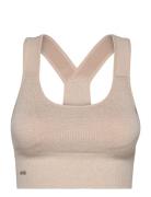 Aim´n High Support Ribbed Bra Beige