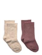 Mango 2 Pack Ribbed Socks Multi/patterned