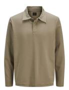 Jack & J S Jprblachad Ls Polo Styd Aw24 Beige