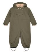 MINI A TURE Matwisti Fleece Lined Snowsuit. Grs Grön