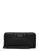 GUESS Eco Brenton Slg Lrg Zip Around Svart