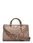 GUESS Cresidia Status Satchel Brun