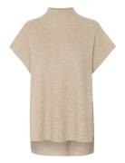 Cream Crstari Knit Slipover Beige