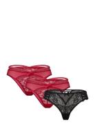 Hunkemöller 3/Pack Brasilian Röd