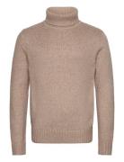 Superdry Brushed Roll Neck Jumper Beige