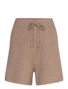 Davida Cashmere Sporty Shorts Brun