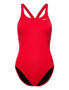 NIKE SWIM Nike Hydrastrong Solid Fastback Piece Röd