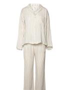 Lindex Pyjama Set Cotton Gauze Vit