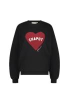 Fabienne Chapot Terry Sport Heart Sweater Svart