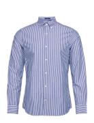 GANT Slim Broadcloth Stripe Bd Blå