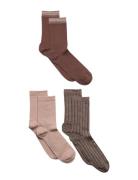 Mp Denmark Abby 3-Pack Socks Multi/patterned