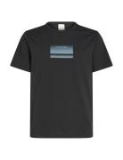 Calvin Klein Gradient Logo T-Shirt Svart