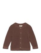 En Fant Cardigan Knit Brun