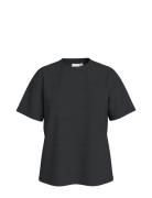 Vila Vinora S/S T-Shirt - Noos Svart