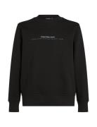 Calvin Klein Jeans Minimal Logo Crew Neck Svart