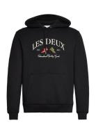 Les Deux Ivy League Hoodie Svart