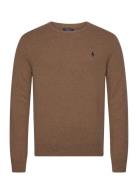 Polo Ralph Lauren Wool-Cotton Crewneck Sweater Brun