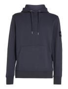 Calvin Klein Jeans Badge Hoodie Marinblå