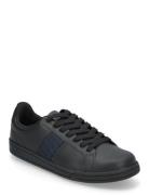 Fred Perry B721 Lthr/Tape Detail Svart