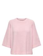 ONLY Onlsimoni 3/4 Pullover Knt Noos Rosa