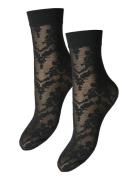 Pieces Pcmia Nylon Socks Lace 2 Pack Noos Svart