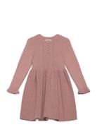 Huttelihut Dress Ls Knit Rosa