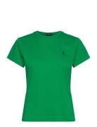 Polo Ralph Lauren Cotton Jersey Crewneck Tee Grön