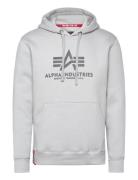 Alpha Industries Basic Hoodie Grå