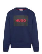 Hugo Kids Sweatshirt Blå