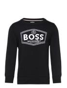 BOSS Pullover Svart