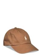 Polo Ralph Lauren Cotton Chino Ball Cap Brun