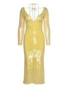 Bardot Verona Sequin Maxi Dress Gul