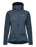 Bergans Rabot Lt Windbreaker W Jacket Orion Blue Xs Blå