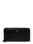 Lauren Ralph Lauren Leather Continental Wallet Svart