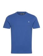 Polo Ralph Lauren Custom Slim Fit Jersey Crewneck T-Shirt Blå