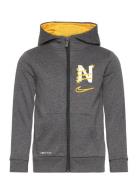 Nike Dh-Dri-Fit Full Zip Hoody Grå